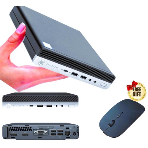 HP EliteDesk 800 G4 i5-8500 Mini PC 8TH GEN 8GB 256GB WINDOWS 11 PRO INSTALLED PLUS FREE WIRELESS MOUSE