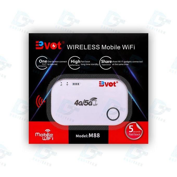 BVOT M88 Wireless Router – One-Touch Connection, Ultra-Slim Design, High-Speed LTE with Long Battery Life