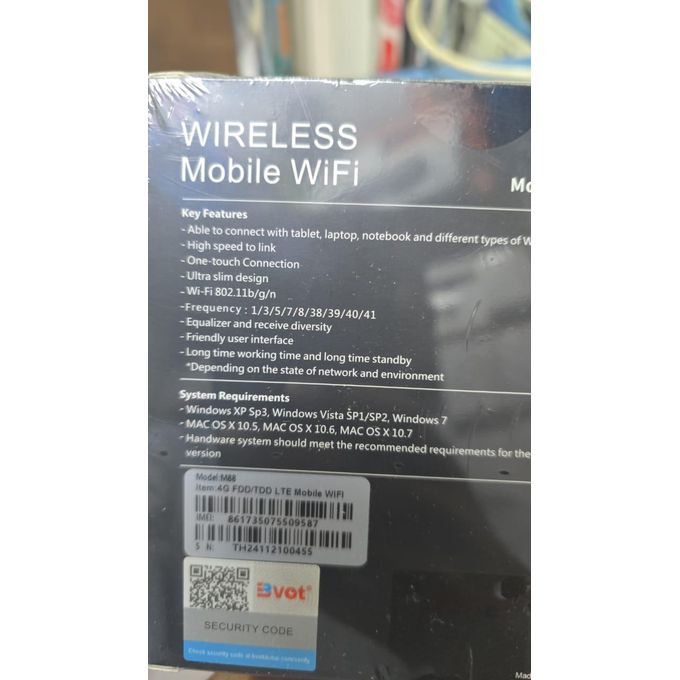 Bvot M88 Wireless Mobile Router – Super-Fast 4G/5G WiFi, Easy One-Touch Setup, Long Standby Time