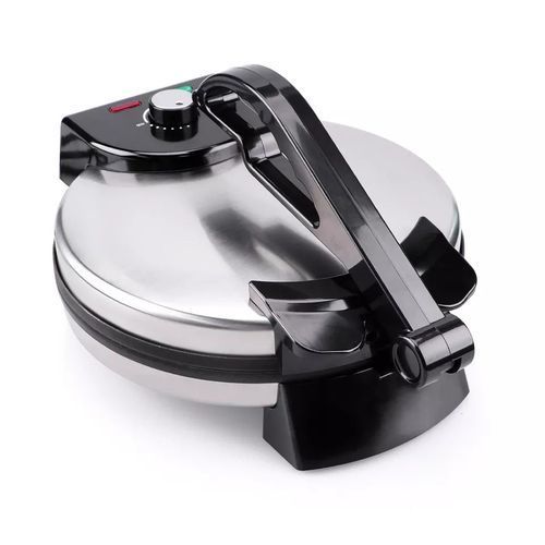 10 inches Sokany / Nunix electric Chapati maker / roti maker black and silver 10 inches