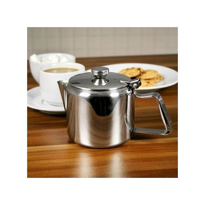 Signature / Sunnex Stainless Steel Teapot, Metal Teapot - Cafe Teapot, Diner Teapot