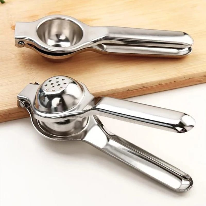 Heavy Duty Lemon Squeezer Stainless SteelThis rust-proof stainless steel tool is perfect for any kitchen or bar.