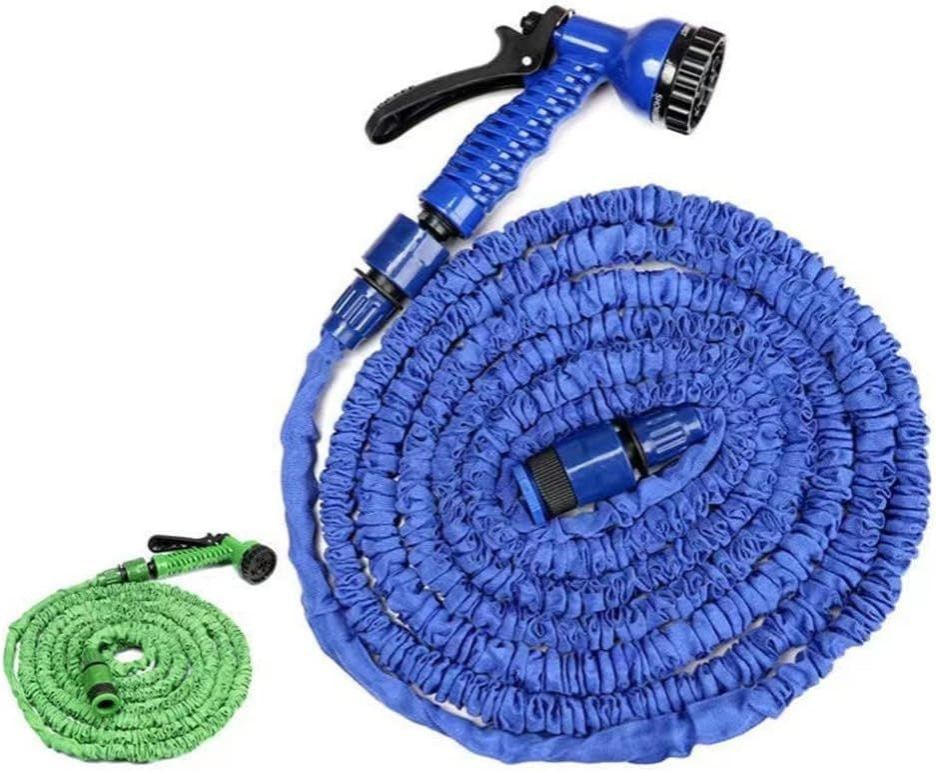 Multi-purpose Car Wash Water Gun Garden, Magic Telescopic, Stretchable, 3 Times Stretchable, Hose, Hose, Water Gun Magic Water Gun, 7 Patterns of Sprinkling, Lightweight, For Gardening, Car Washing,