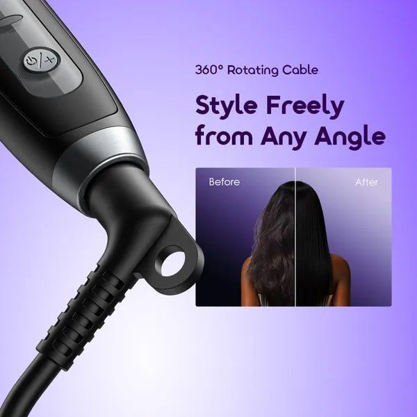 oraimo SleekWave Hair Straightener Brush