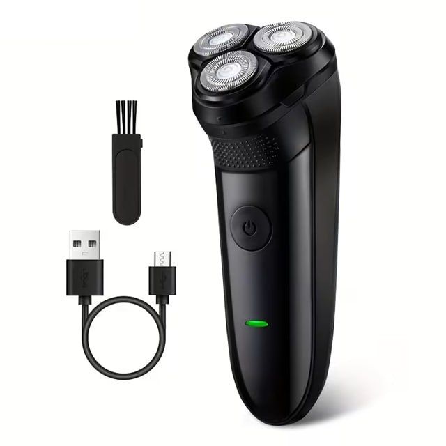 Professional Men's electric shaver, with smooth and comfortable shaving time, suitable for facial trimming and cleaning, smooth and clean every shaving, USB charging, ideal holiday gift, Father's Day