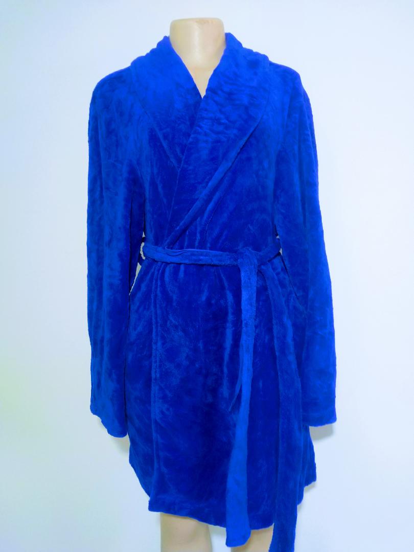 Soft Fleece Cotton Fashion Luxury UNISEX Bathrobe With Long Shawl Collar Flush Robe Bathroom Accessory With Detachable Outer Belt Hanging Loop Touch Sexy V-neck used for Bathing Spa or Hotel