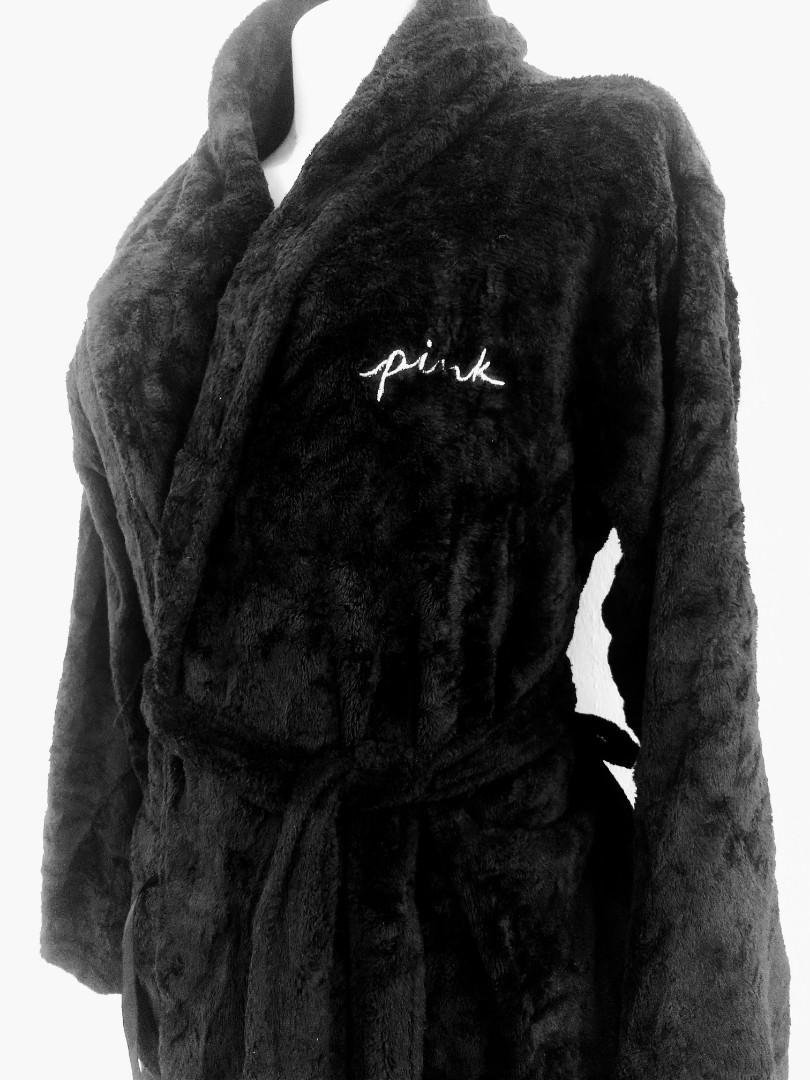 Soft Fleece Cotton Fashion Luxury UNISEX Bathrobe With Long Shawl Collar Flush Robe Bathroom Accessory With Detachable Outer Belt Hanging Loop Soft Touch Sexy V-neck used for Bathing Spa or Hotel