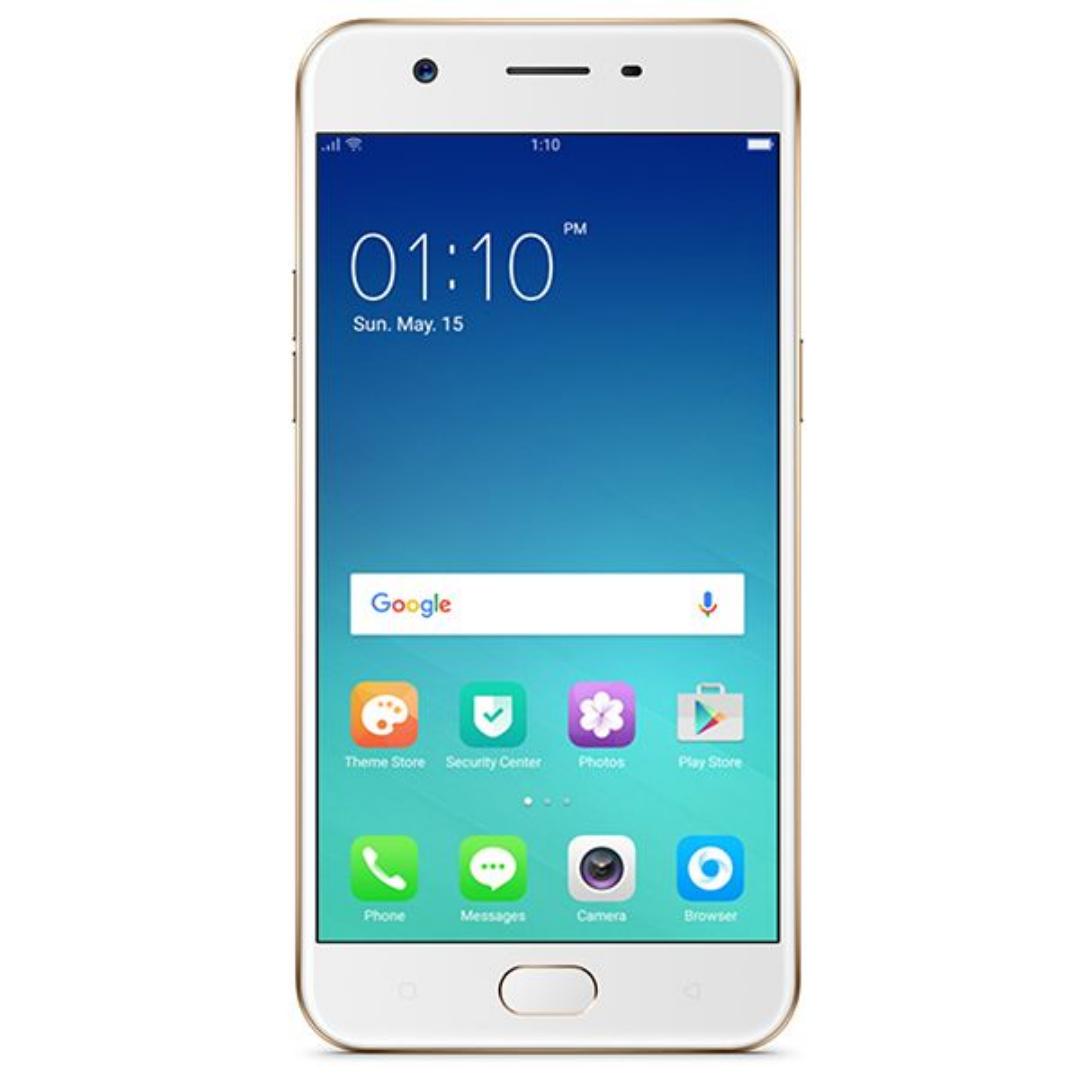 Buy OPPO A57:
Display: 5.2-inch IPS LCD with 720 x 1280 pixels.
Processor: Qualcomm Snapdragon 435.
RAM: 3GB.
Storage: 32GB.
Rear Camera: 13MP.
Front Camera: 16MP.
Battery: 2900mAh.
Operating System: