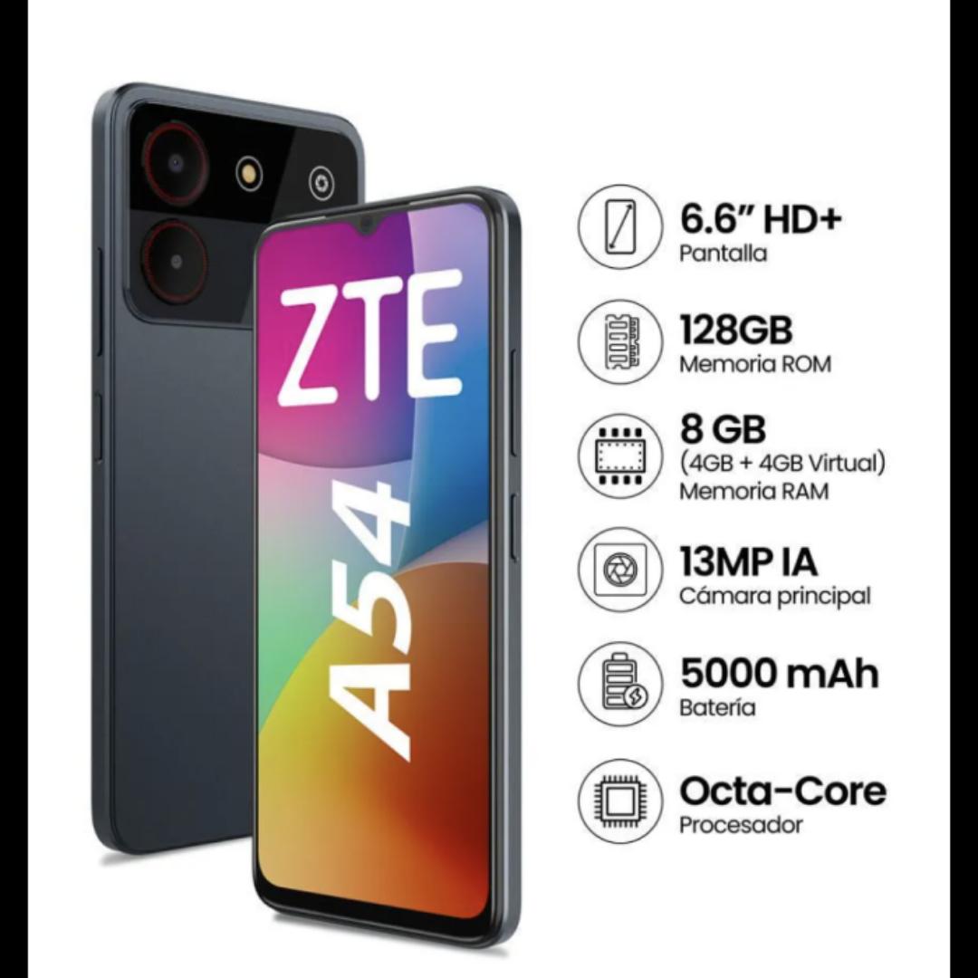 Buy ZTE Blade A54 Android smartphone. Features 6.6″ display, Unisoc SC9863A chipset, 5000 mAh battery, 128 GB storage, 4 GB RAM. SOC: Unisoc SC9863A
GPU: PowerVR GE8322
RAM. 4 GB, 1600 MHz
Storage: 12