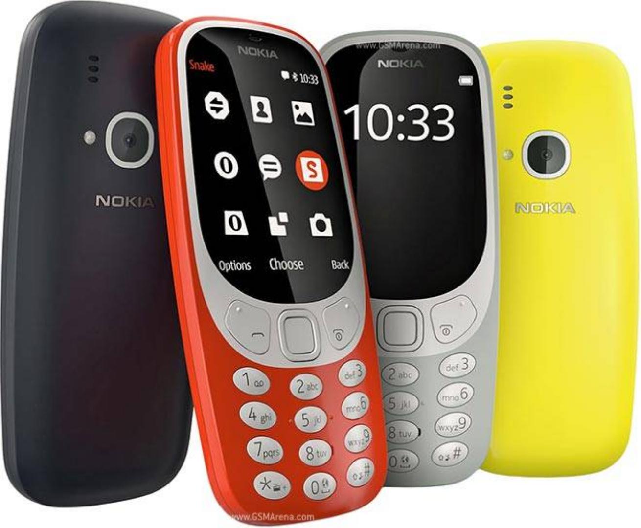 Buy Nokia 3310 Features 2.4″ display, 2 MP primary camera, 1200 mAh battery, 16 MB RAM.
2.4 Inch QVGA Display
Dual Normal SIM
2MP Camera With LED Flash
FM Radio
Bluetooth 3.0 With SLAM
Nokia Series 30