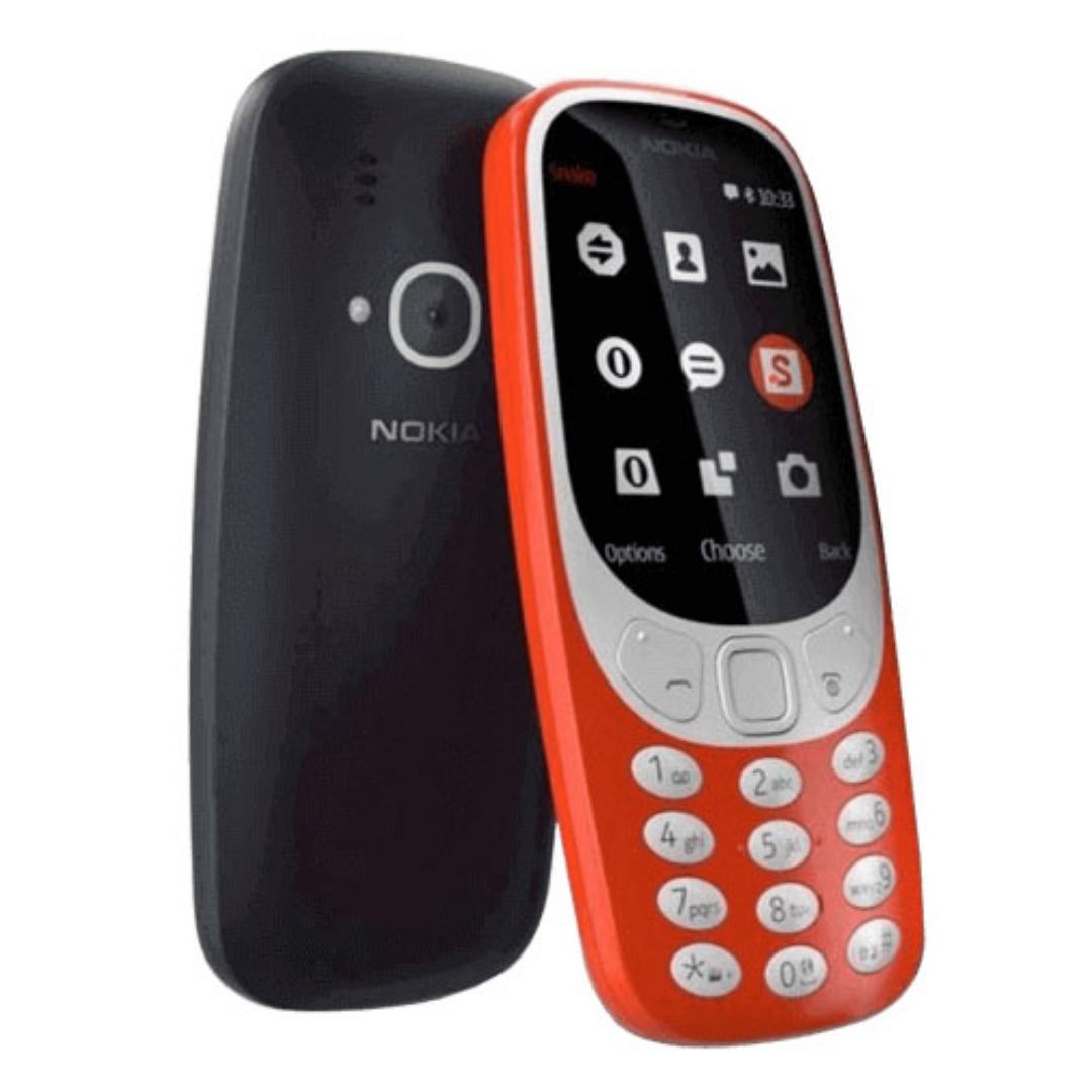 Buy Nokia 3310 Features 2.4″ display, 2 MP primary camera, 1200 mAh battery, 16 MB RAM.
2.4 Inch QVGA Display
Dual Normal SIM
2MP Camera With LED Flash
FM Radio
Bluetooth 3.0 With SLAM
Nokia Series 30