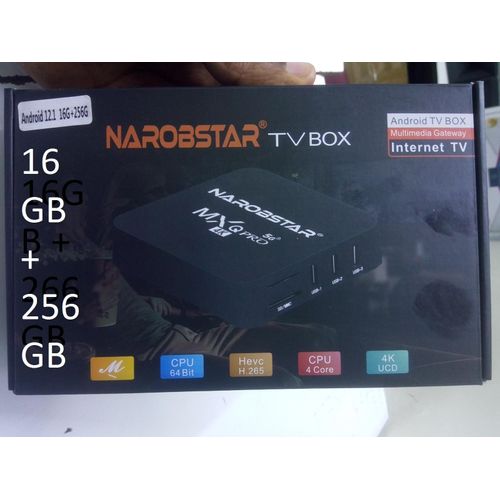 Mx Pro Android Tv Box Pro Android Tv Box 16GB + 256GB Smart Box Android 12 YouTube Live, APP, NETFIX