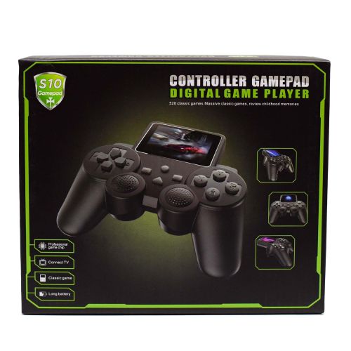 S10 Portable Retro Video Handheld Game Console 2.4-Inch Game Console With Built-in 520 Game Duo Wireless Controller Game