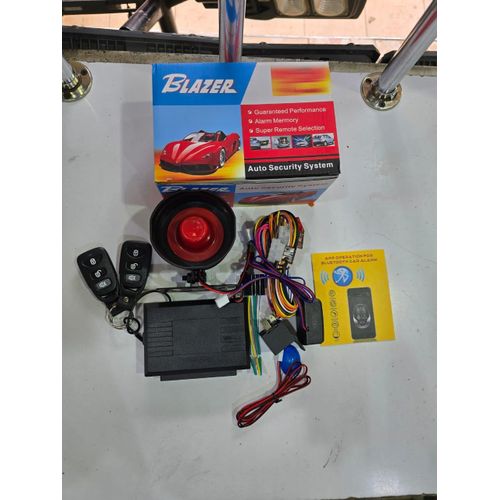 Blazer Blazer, L3000 Bluetooth Car Alarm with Remote Engine Start, Anti-Theft Security System, Keyless Entry, and Smartphone Control for Enhanced Vehicle Protection
