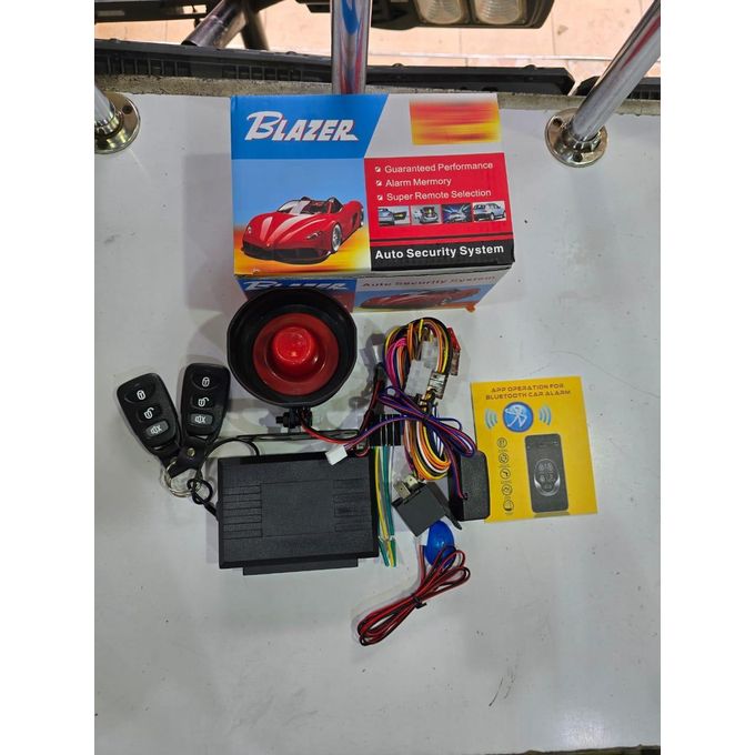 Blazer Blazer, L3000 Bluetooth Car Alarm with Remote Engine Start, Anti-Theft Security System, Keyless Entry, and Smartphone Control for Enhanced Vehicle Protection
