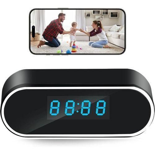 Home Security 1080P Full HD Security Surveillance Alarm Table Clock Hidden Spy Camera Audio Video Recorder Monitor Camcorders Cam