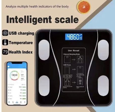 Digital Glass Bathroom Personal Weighing Scale Weight Machine for Body Weight Measurement