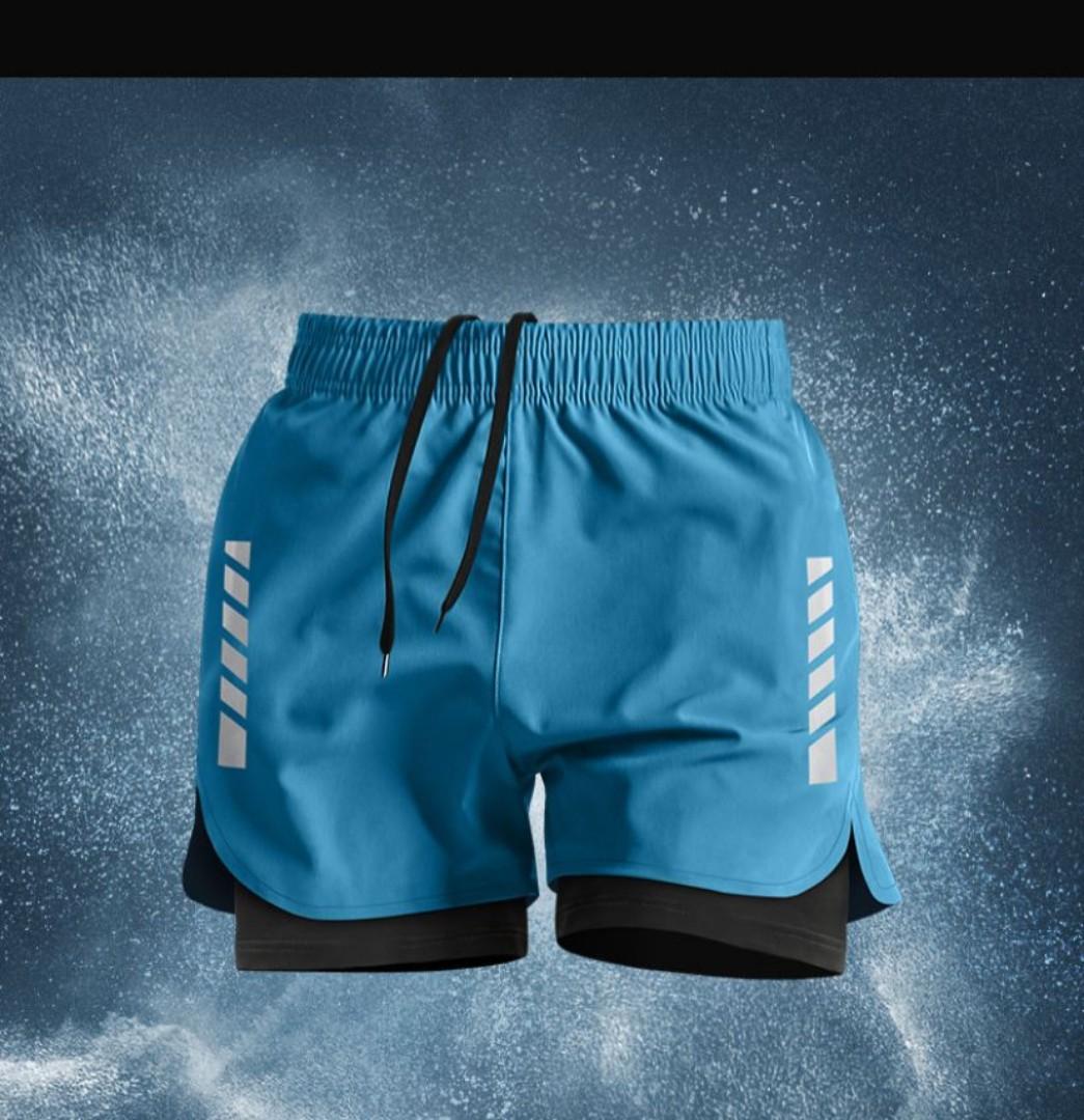 ⚠️MEN'S GYM SHORTS WITH PHONE POCKET💫🛒🛍️ TRAINING SHORTS, RUNNING SHORTS, Train smart. Move freely. Stay connected These premium workout shorts come with an inner compression layer and a secure pho