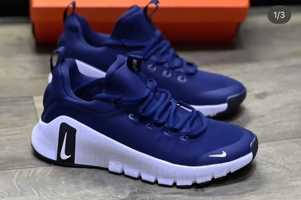 🔥 🔥(ON OFFER) AIR FREE METCON 6 WORKOUT SHOES, CUSTOMIZED AIR TRAINER, COLOUR BLUE AND WHITE ,HIGH QUALITY SNEAKERS. Best shop for Airforce, Air jordan, Airmax tn, Air force sneakers) GENERIC