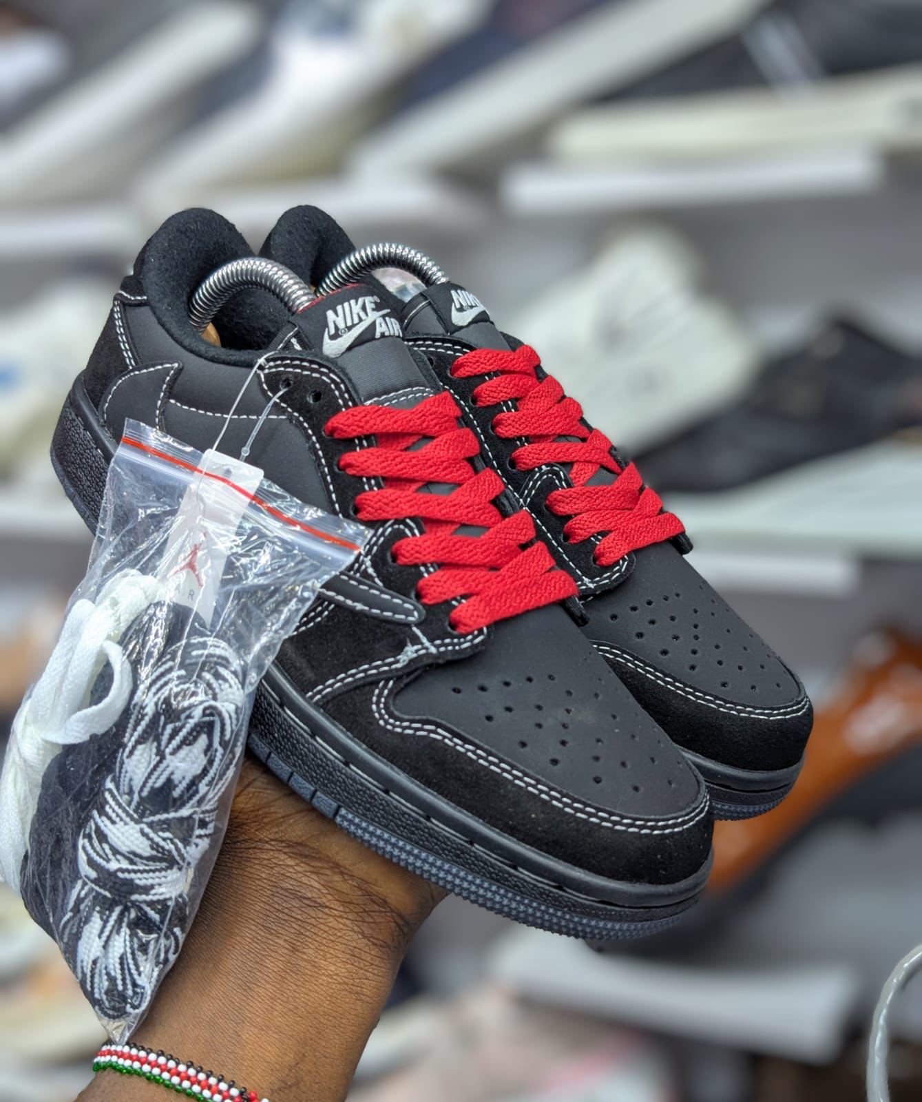 🔥( ON OFFER )AIR JORDAN 1 RETRO LOW CUT, "TRAVIS SCOTT, BLACK PHANTOM". CUSTOMIZED SB DUNKS / JORDAN 1, HIGH QUALITY SNEAKERS. JORDAN Best shop for Airforce, Air jordan, Airmax tn,  GENERIC