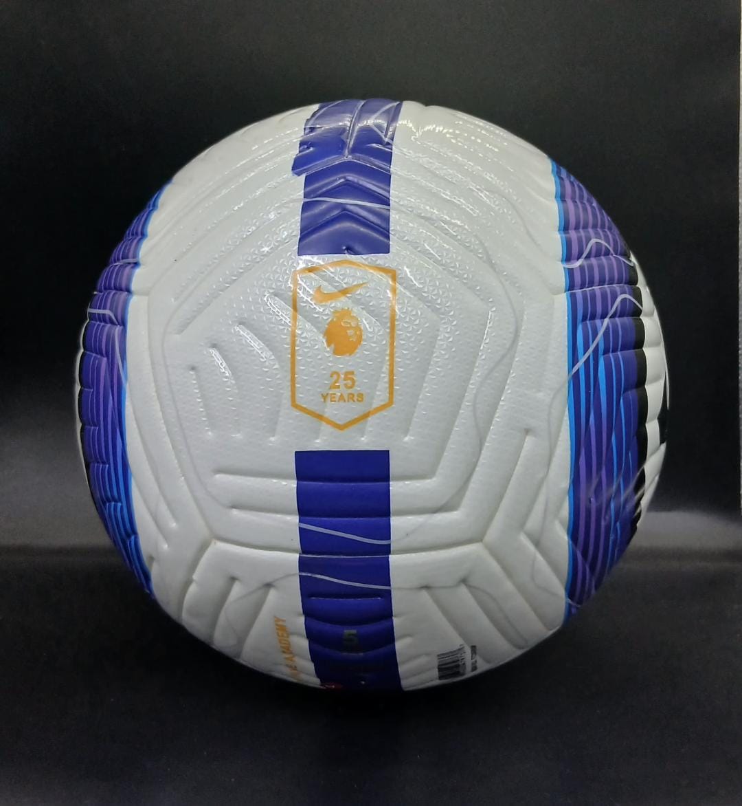 🔥( ON OFFER ) 🔥 Champions League ACC Flight Official Match Soccer Ball (White/Blue) (3) Soccer ball New Size 5. Football for training and match playing. GENERIC