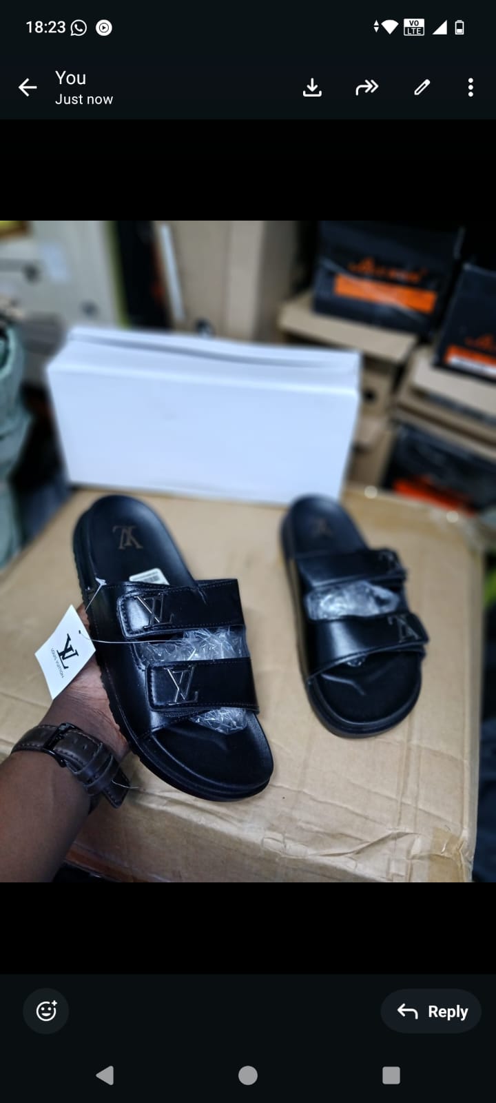 🔥 LOUIS VUITTON (LV)MEN OPEN SLIDES VERY COMFORTABLE AND DURABLE. LV OPEN SHOES, STYLISH OPEN SLIDES (BEST SHOP FOR SLIP ONS, SLIPERS, SLIDES & OPEN SHOES)