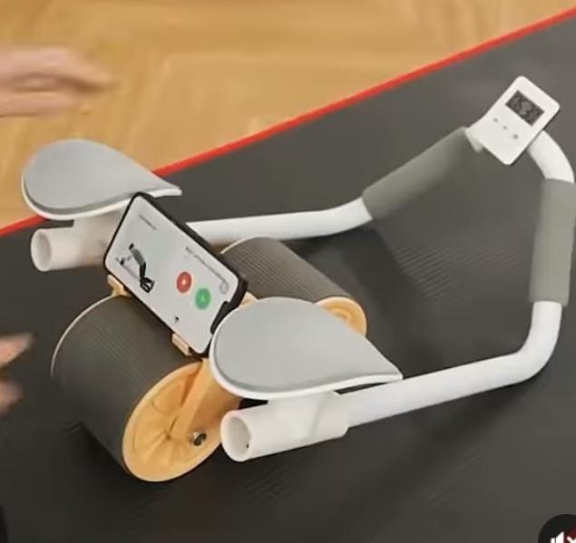 🔹️🔅FITNESS TO BEHOLD 🔅🔹️2 elbow pad automatic rebound fitness abdominal Abs wheel roller.Reduce arm exertion
Re-bounce silent wheel
Phone holder
Stable stand design
Soft material, safer and health