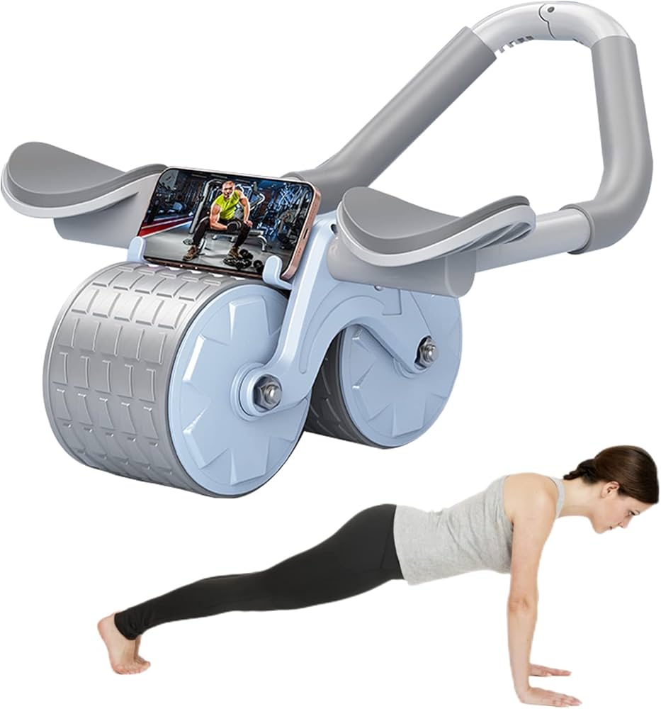 🔹️🔅FITNESS TO BEHOLD 🔅🔹️2 elbow pad automatic rebound fitness abdominal Abs wheel roller.Reduce arm exertion
Re-bounce silent wheel
Phone holder
Stable stand design
Soft material, safer and health