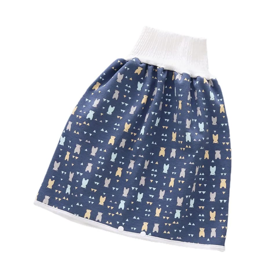 Breathable Kids Diaper Skirt For Baby Toddler Diaper Shorts For 0-3yrs.Double wide elastic band give more comfort to baby’s bell, comfortable and stretchy. This particular design refers to protects th