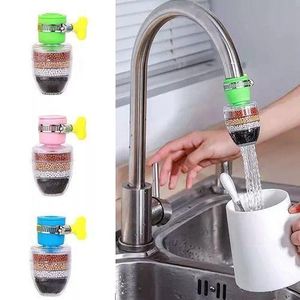▪️🌱Six-Layer Faucet Water Purifier Tap Water Filter Splash Proof🌱▪️Built-in layered filter to separate coconut activated carbon, zeolite, PVA non-woven fabric, calcium sulfite and rubber, suitable f