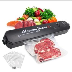 Vacuum Thermal Sealer.Comes With 10pcs FREE Vacuum Bags.This heat sealer is light weight and hand carrying available, which is very convenient to use. They are affordable and easy to use, which makes