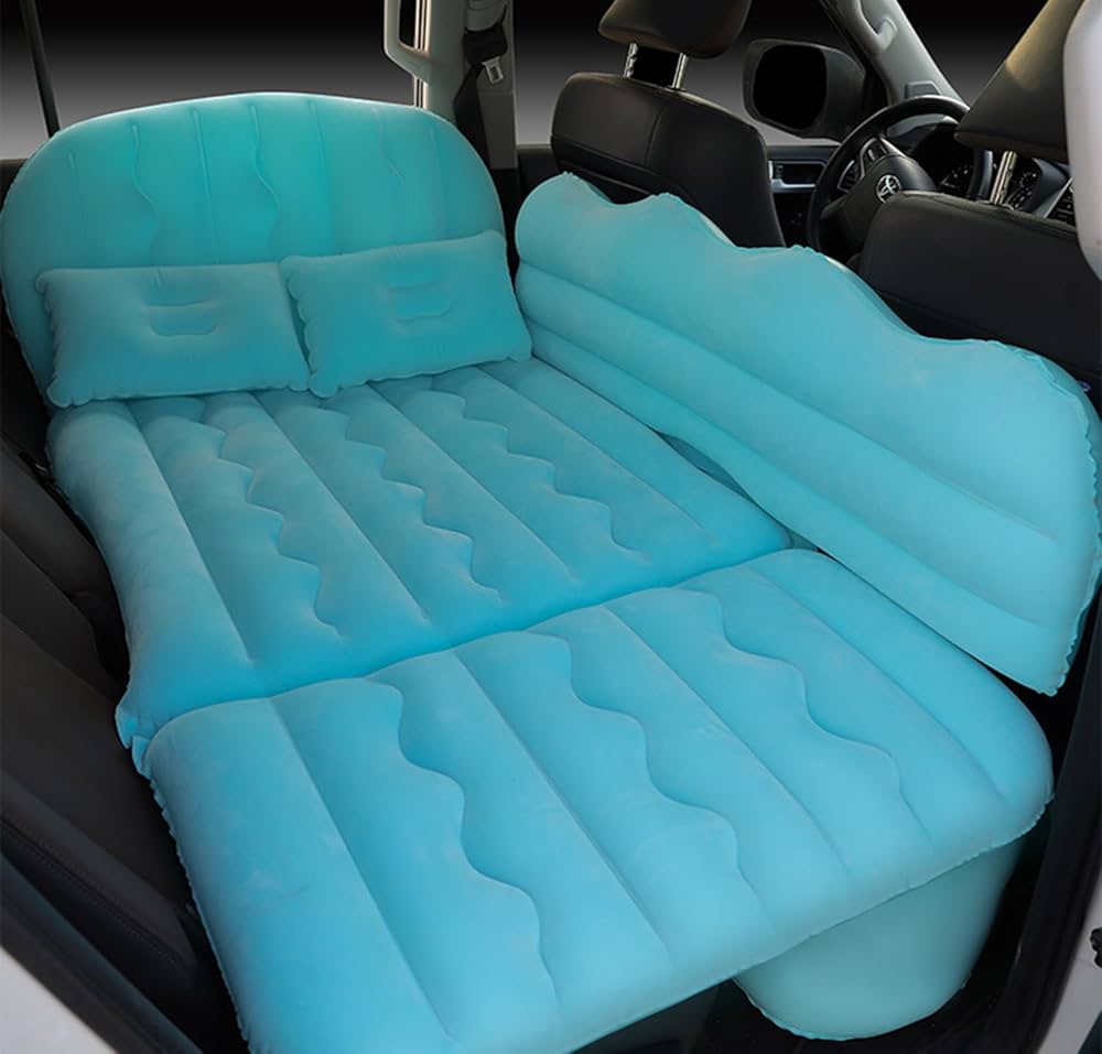 🍂New arrivals 🍂Portable Inflatable Car Back Seat Bed / Car Matress PLUS PUMP.Suitable for all brands of cars, SUV and most of the MPV.
It is also a good choice of outdoor recliner or beach chair.
Ul