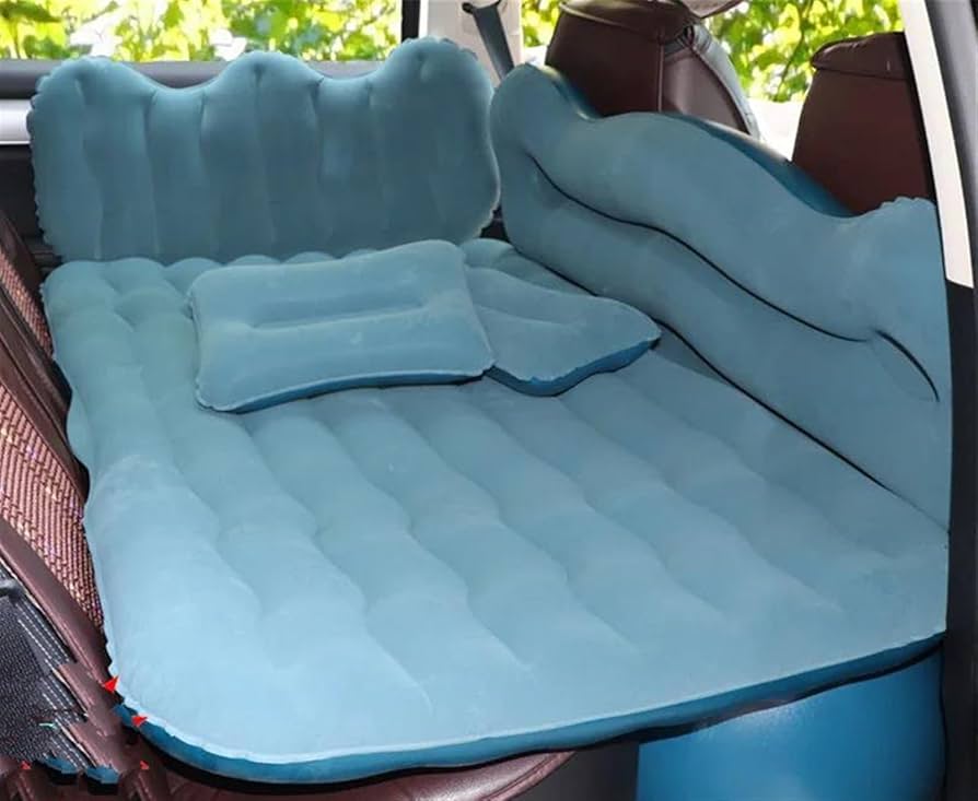 🍂New arrivals 🍂Portable Inflatable Car Back Seat Bed / Car Matress PLUS PUMP.Suitable for all brands of cars, SUV and most of the MPV.
It is also a good choice of outdoor recliner or beach chair.
Ul