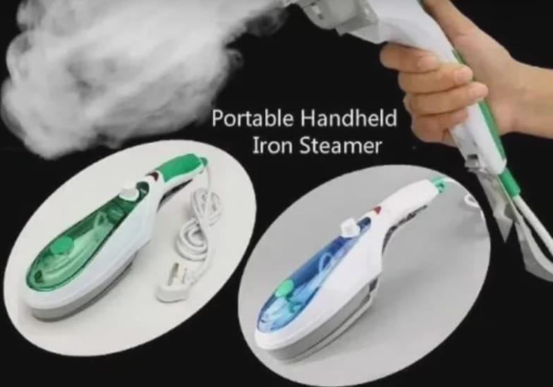 Tobi Portable Handheld Garment Steamer Iron.Portable and Compact: The steamer is designed to be lightweight and handheld, making it easy to carry and use anywhere, whether at home or during travel.
Po