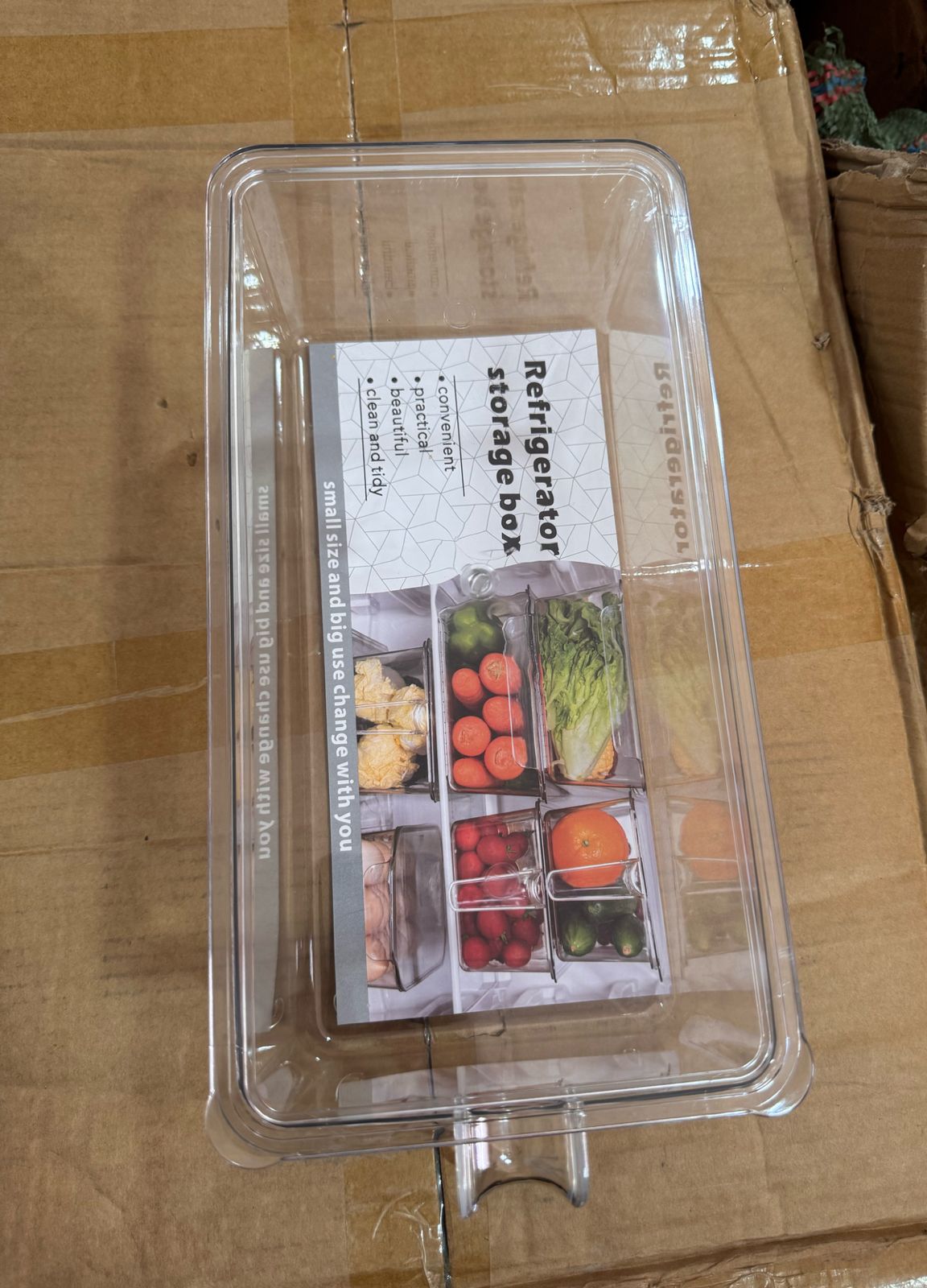 3L Fridge Storage Container with Handle | Transparent BPA-Free Acrylic Organizer for Kitchen, Freezer & Pantry – Eco-Friendly & Space-Saving Design