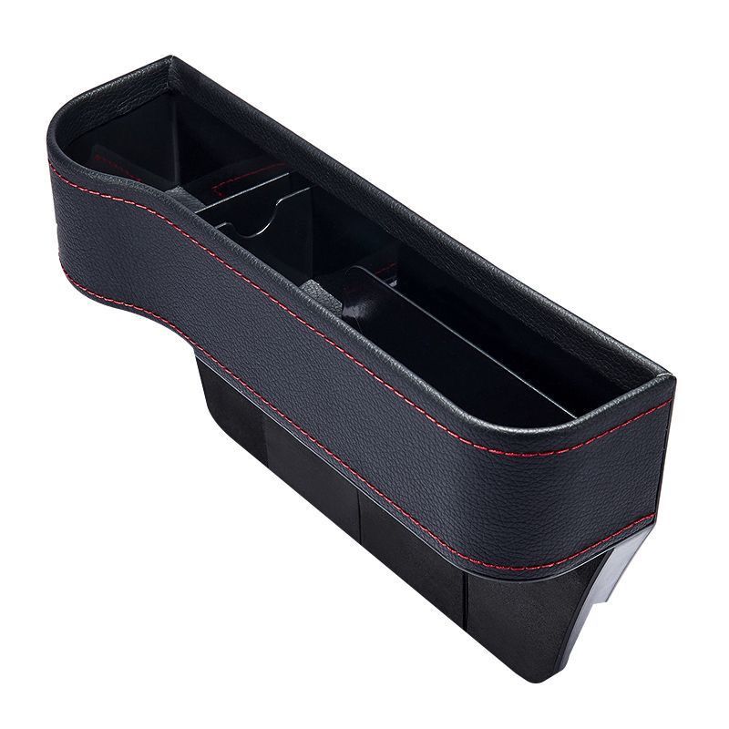 Premium Car Cup Holder with Phone Slot & Partitions | Multifunctional Car Seat Organizer for Wallet, Coins, Cables – Easy to Install & Remove