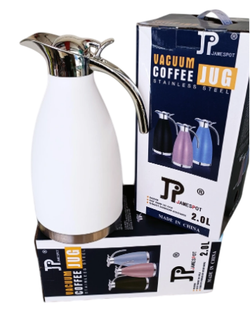 (OFFER SALE) VACUUM JUG /  VACUUM FLASK/ THERMOS ,James Pot(JP) .  2Litre Unbreakable Stainless Steel, Vacuum Jug,