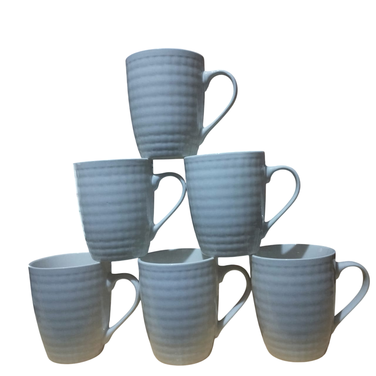 Niceone Ceramic cups/mugs Set of 6 pcs 350ML High Quality Porcelain Tea Milk Coffee Ceramic Cups