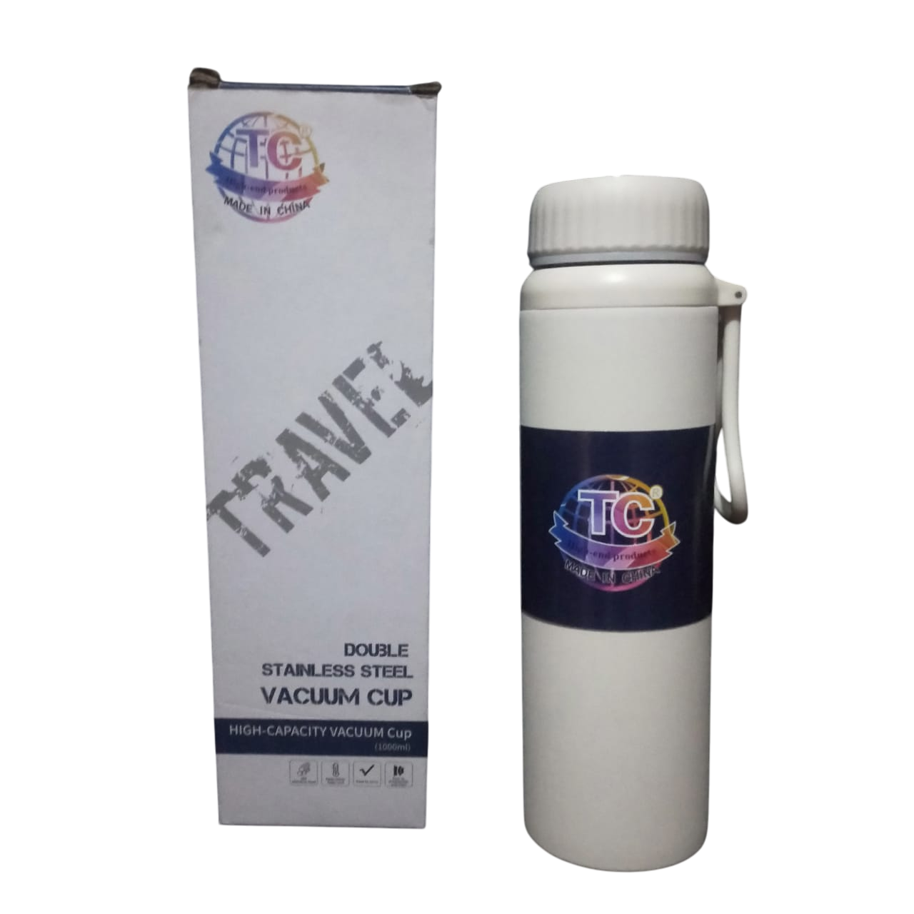 [PRICE DROP]Tc(Travel)  Michelle's Stainless Steel vaccum Flask/Thermo flask Bottle can act as Water, Milk or Coffee Thermos Flask Keep Hot or Cold Bottle