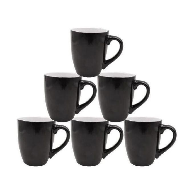 Niceone Ceramic cups/mugs Set of 6 pcs 350ML High Quality Porcelain Tea Milk Coffee Ceramic Cups
