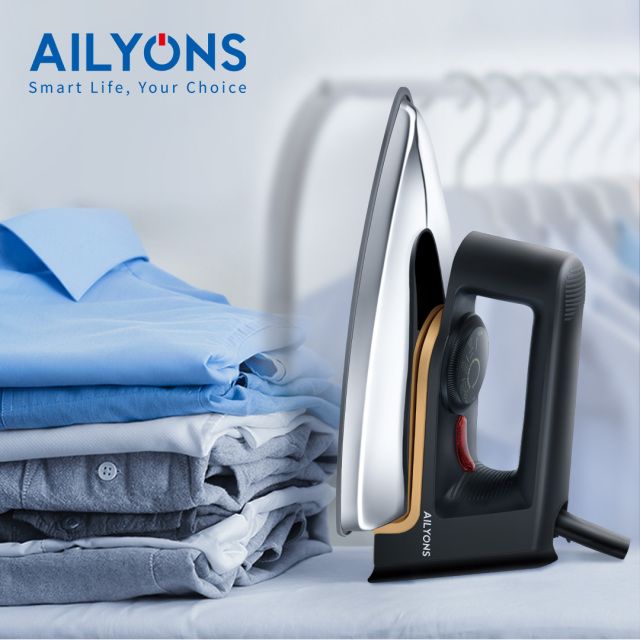 Ailyons Dry Electric Iron box /Pasi with 100% Efficient on smoothening  and nonstick to clothes