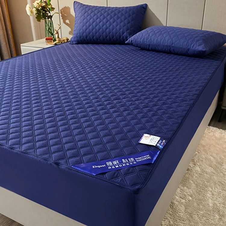 4 by 6 ft. Quilted Waterproof Mattress Protector – Soft, Breathable, Noiseless, Hypoallergenic Fitted Cover for Bed Protection from Spills, Sweat & Dust Mites