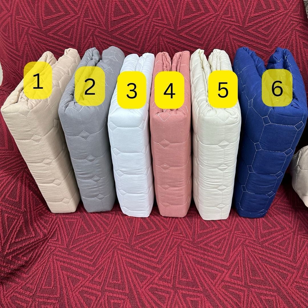 4 by 6 ft. Quilted Waterproof Mattress Protector – Soft, Breathable, Noiseless, Hypoallergenic Fitted Cover for Bed Protection from Spills, Sweat & Dust Mites