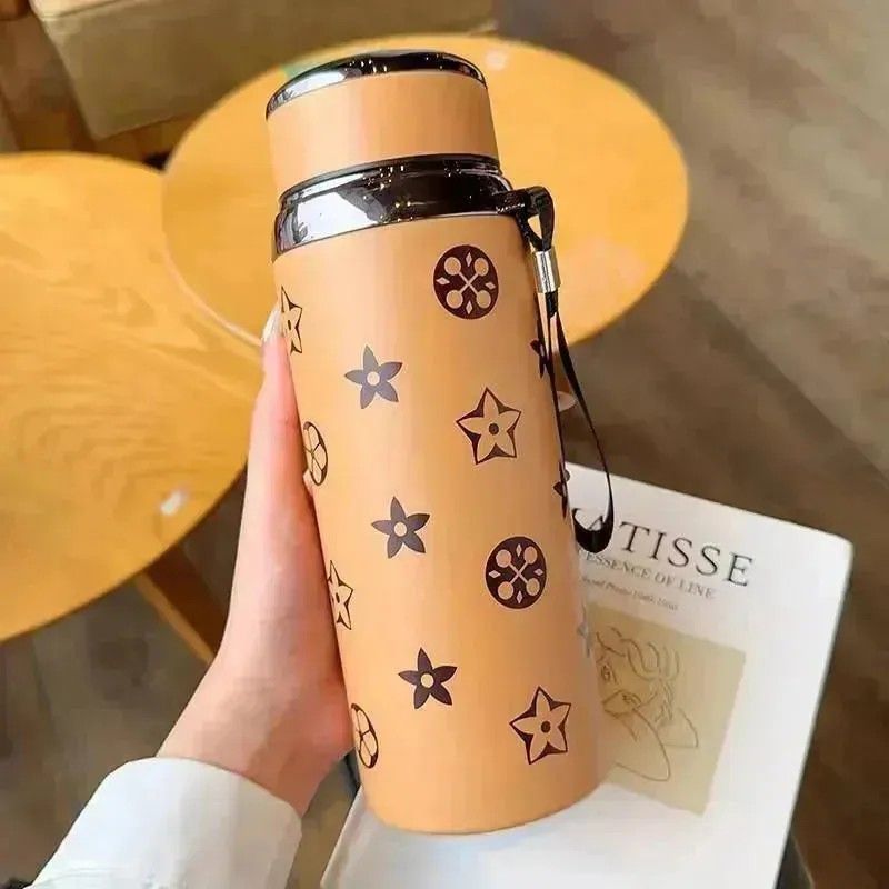 800ml Stainless Steel Tumbler Flask with Dome Lid – Thermal Bottle for Coffee, Tea, Water, Porridge | Keeps Hot & Cold for 8 Hours | Ideal for Office, Travel & Outdoors