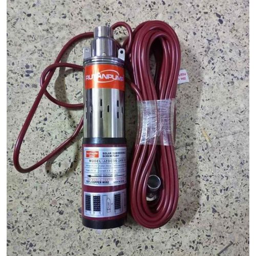 RUTANPUMP Solar Water Pump DC 24V 2m³/h 250W Submersible Solar Pump 50M HEAD