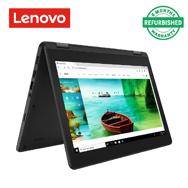 🔥Refurbished Lenovo Yoga 11e X360 | Touchscreen Convertible | 4GB RAM + 128GB SSD | Compact, Rugged & Reliable | FREE Mouse + Laptop Bag Included!