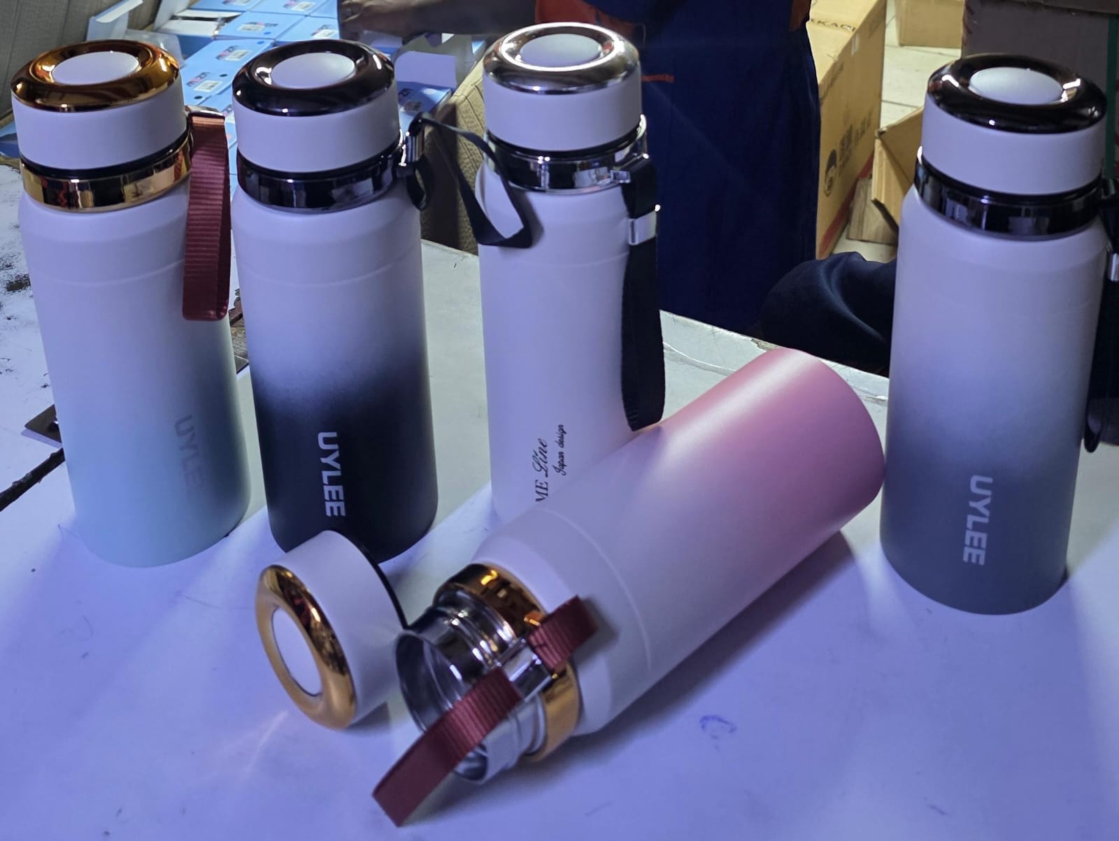 MSZ 1000ml Premium Vacuum Bottle – Hot & Cold Stainless Steel Flask | Double Wall Insulated | Leak-Proof Travel Water Bottle for School, Gym & Office
