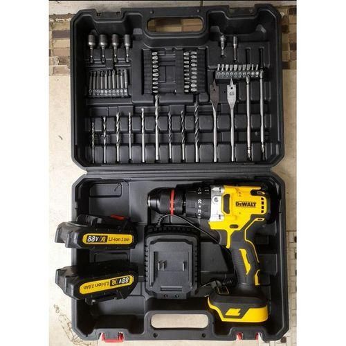 Dewalt Dewalt88V Cordless Electric Hammer Drill 47PC ToolSet