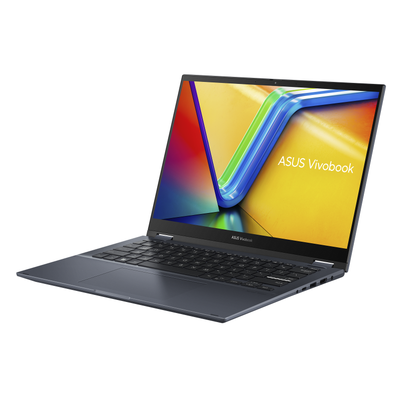 Brand New ASUS Vivobook S 14 Flip TP3402ZA Laptop Intel Core i5-12500H 2.3 GHz 8GB Ram 1TB SSD 14-inch 2K OLED Touchscreen Display Quiet Blue 1 Year Warranty
