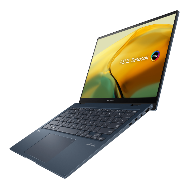 Brand New ASUS Zenbook 14 Flip OLED Laptop Intel Core™ i7 1360P 12 Core-Processor 16GB LPDDR5 RAM 1TB M.2 NVMe  PCIe Gen4.0 SSD 14 inch 2.8K OLED Touchscreen Intel Iris Xe Graphics Windows11 Home